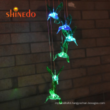 Solar Lamp Color Changing LED Wind Chimes Hanging Lights Outdoor Indoor Solar Lights Decors for Home/Yard/Patio/Garden